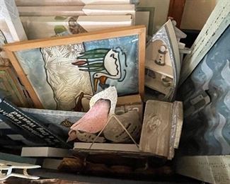 Beach and nautical theme wall decor