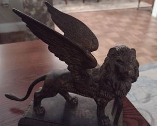 Bronze Venetian St Mark Lion 
