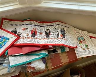 Many needlepoint kits for sale