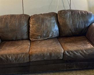040 Leather Couch