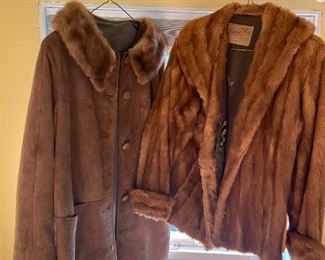 063 Brown Fur And Suede Jackets