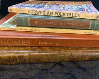 107 Norwegian Folktales Vintage Gnomes Book Signed By Wil Huygen And More