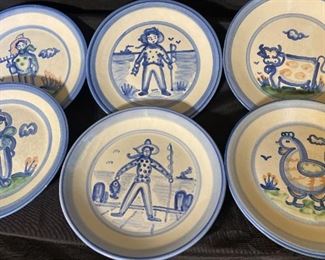 138 M A Hadley Large Dinner Plate