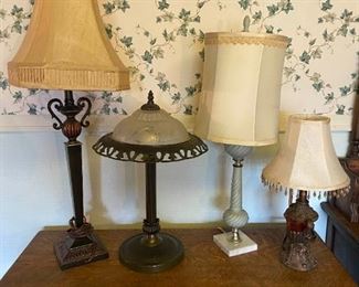 159 Collection Of Lamps