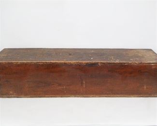 Watervliet Shaker Long Wooden Box