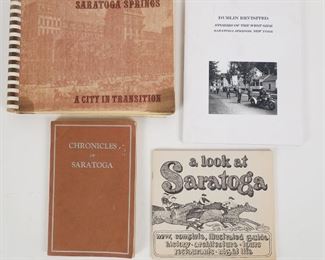 Lot 4 Saratoga Springs, New York History and Guide Books