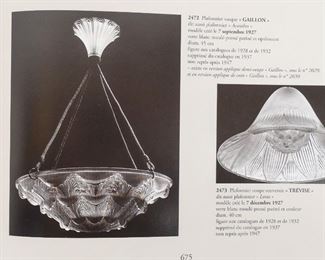 Catalogue Raisonne entry for Lalique Gaillon 2472