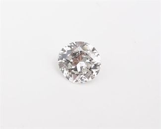 GIA Certified 0.63ct Round Brilliant Cut Loose Natural Diamond I1 H