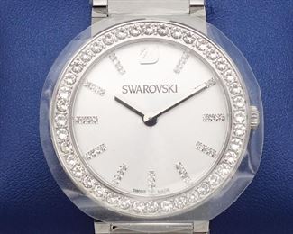 Swarovski Women's 1185827 Citra Sphere Crystal Stainless Steel Wristwatch MIB w Papers