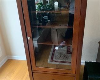 Entertainment/media cabinet - 53” tall x 21” deep x 27” wide