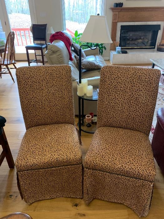 2 parlor chairs 