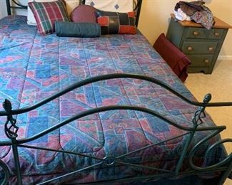 Queen size headboard and frame