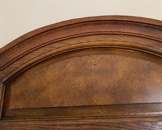 View of top of mirror