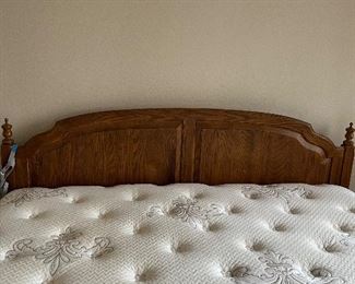 Close up of mattresses