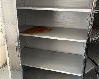 Open view of cabinet