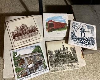 Historical sites trivets
