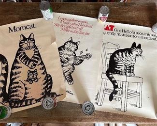 B. Kliban cat posters