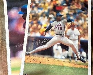 Darryl Strawberry & Dwight Gooden 1980s Sports Illustrated posters