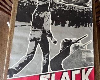 The Clash Black Market Clash Record Store Promo Poster