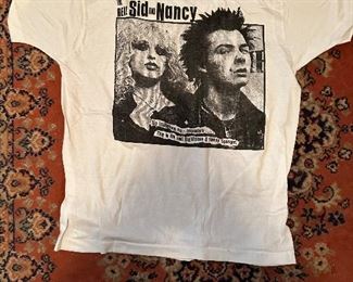 Sid and Nancy movie tee