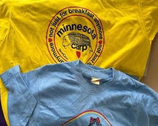 Guidon tees—-single stitch.