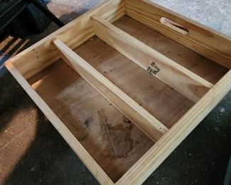 Handmade wooden boxes