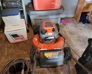 Huskavana lawn mower