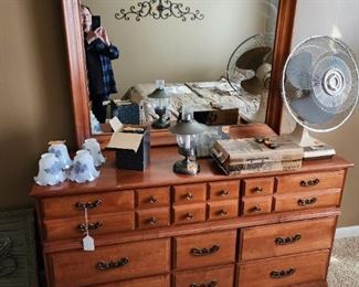 Dresser matches full sized bed