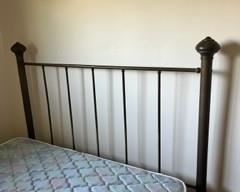 Brass Bed includes head and base.