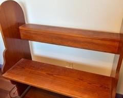 Sunday School pew