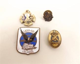 Lot of Antique Fraternal Pin Backs
