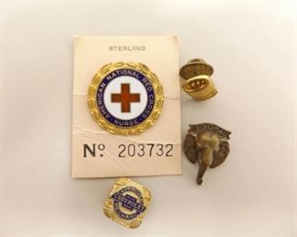 Lot of Vintage Occupational Pin Backs
