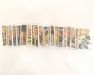 Large Lot of 40 Vintage 1956 Topps Davy Crockett Trading Cards
