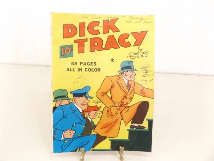 (Lot #19) WOW RARE Dick Tracy #1 Golden Age 1935 Comic Book
