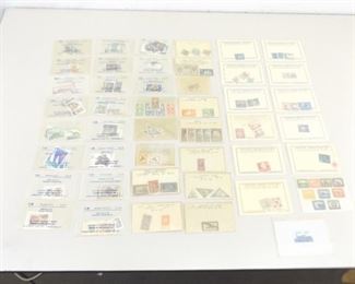 Large Collection of Vintage Jamestown Mint Never Hinged Foreign Stamp Sets 
