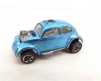 AUTHENTIC US MADE Hot Wheels Redline Spectraflame Blue Custom Volkswagen
