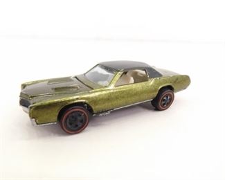 AUTHENTIC US MADE Hot Wheels Redline Spectraflame Olive Custom Eldorado
