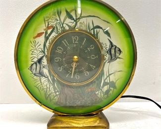 Vintage Aquarium Clock 