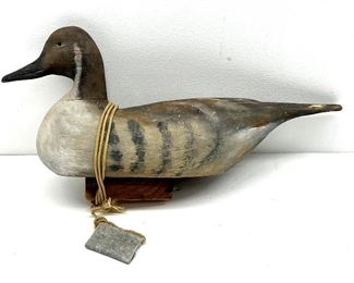Signed Duck Decoy 