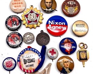 Political pins 