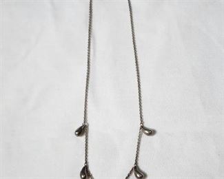 Tiffany sterling necklace 