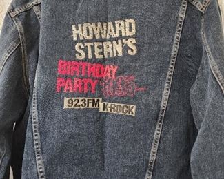 Howard Stern's Birthday Bash '96 Demin Jacket