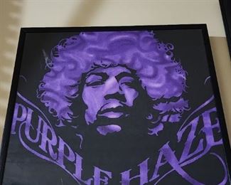 Purple Haze Framed Poster