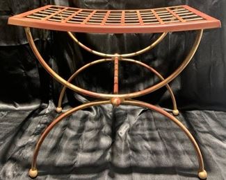 Bombay Co Metal Lattice Bench