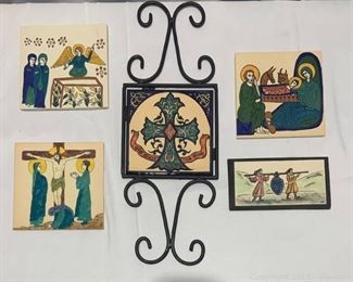 God Bless our Home Wall Decor and Tiles from and Armenian Art Center in Jerusalem