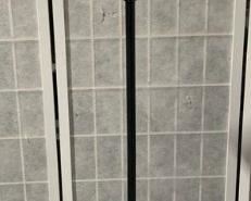 Metal Floral Lamp with Faux Crystal Accent and Bell Shade