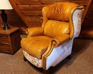 Leather & Hide Recliner 