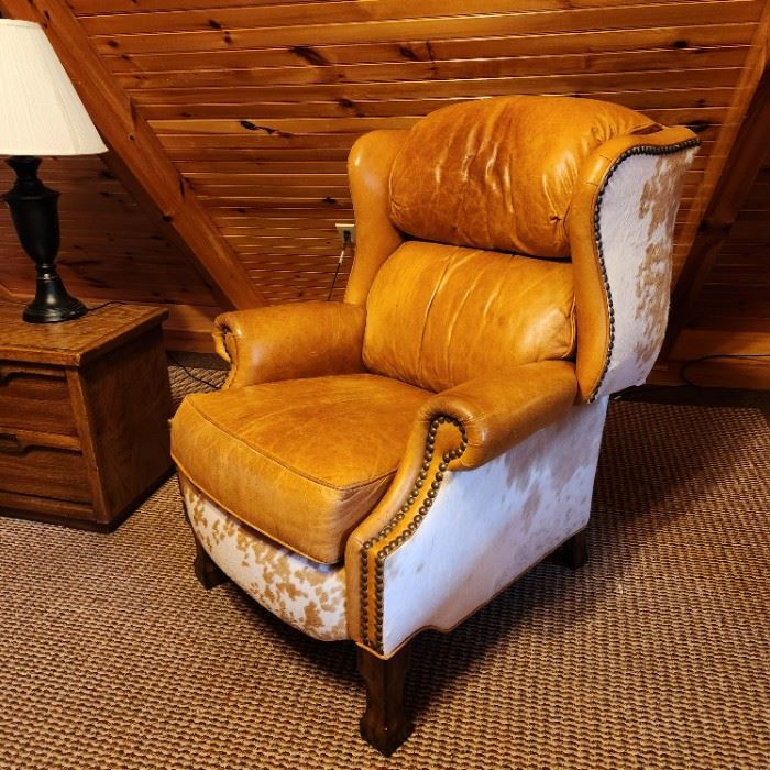 Leather & Hide Recliner 
