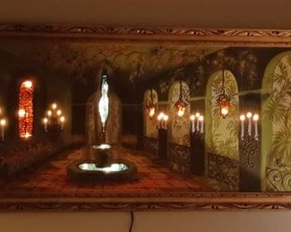 Light Up MCM Original Painting. Olivieri