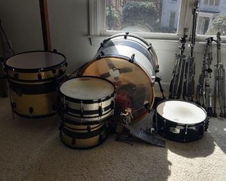 Vintage Gretsch Drum Set